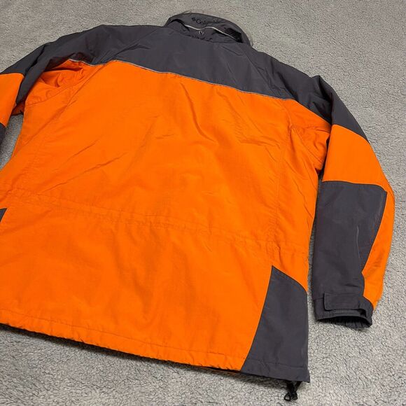 Columbia Jacket Mens XL Orange Full Zip Winter Outdoors - Picture 9 of 12